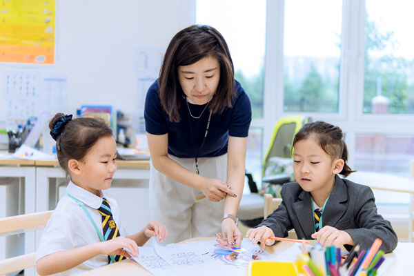 开学第一天,南通惠立学校